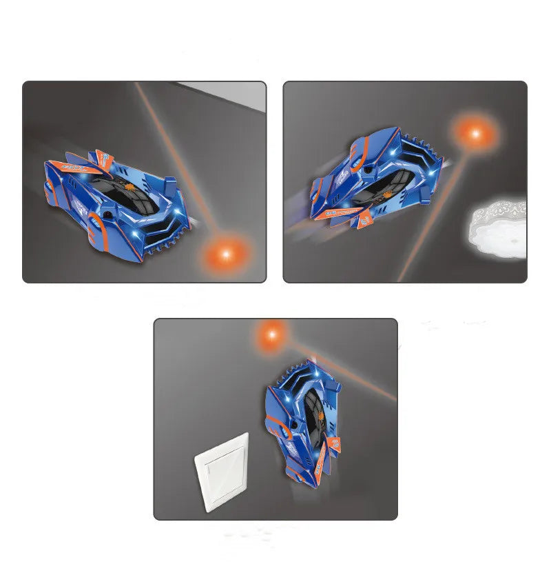 WALL CLIMBING INFRARED LASER RACE CAR
