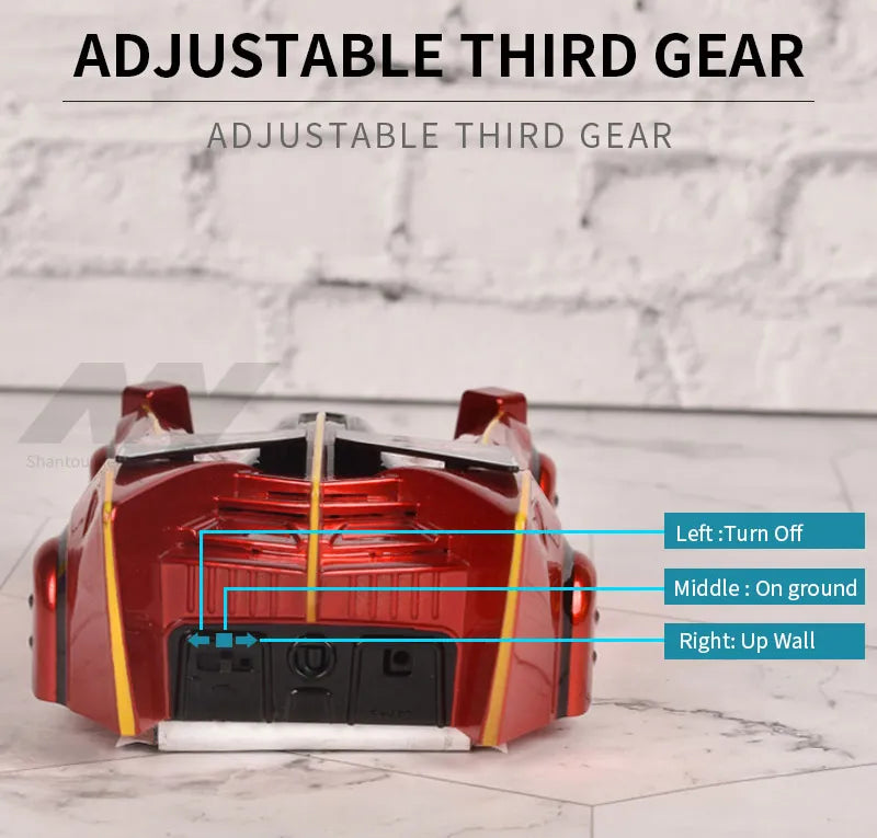 WALL CLIMBING INFRARED LASER RACE CAR