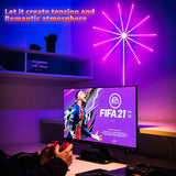 Reacting LED Lights