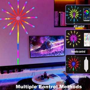 Reacting LED Lights