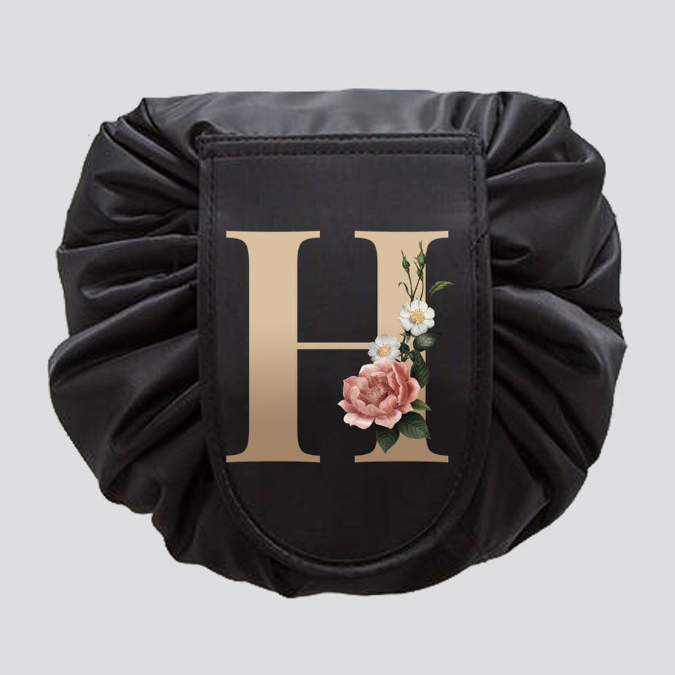 Cosmetic Pouch With Letters