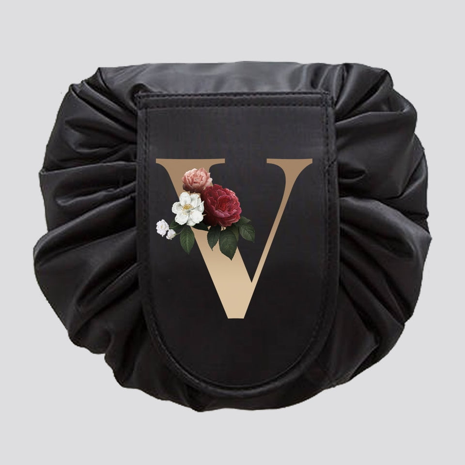 Cosmetic Pouch With Letters