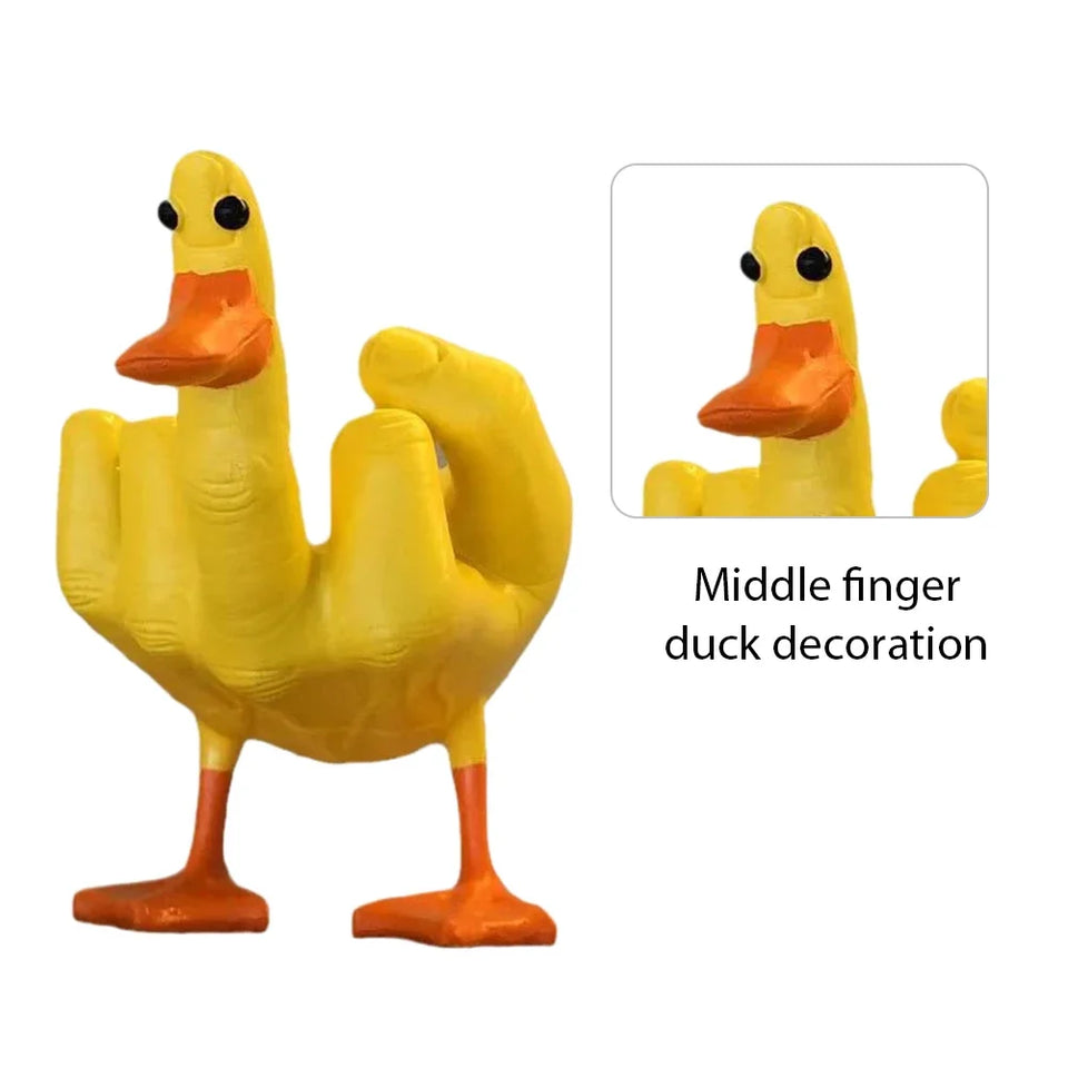 Middle Finger Duck
