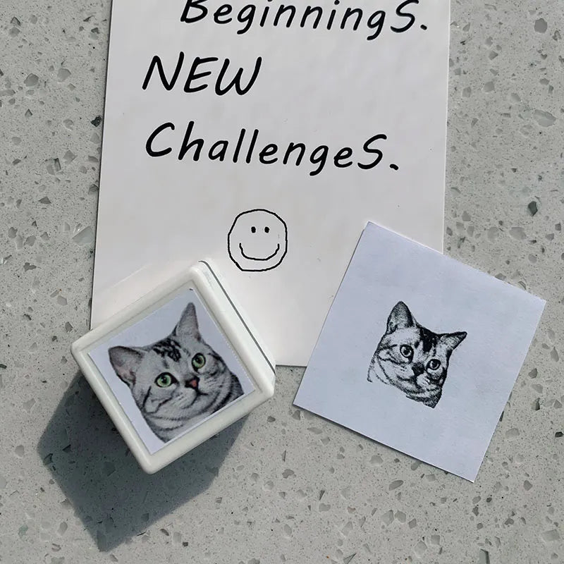 Cuztomized Pet Portrait Stamp