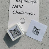 Cuztomized Pet Portrait Stamp