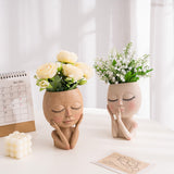 ELEGANT NORDIC LADY PLANTER