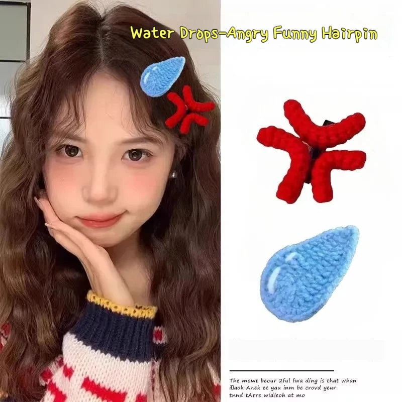 Angry Hairpin Clip