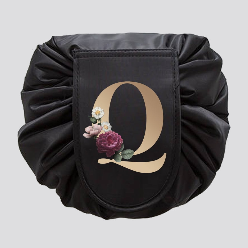 Cosmetic Pouch With Letters