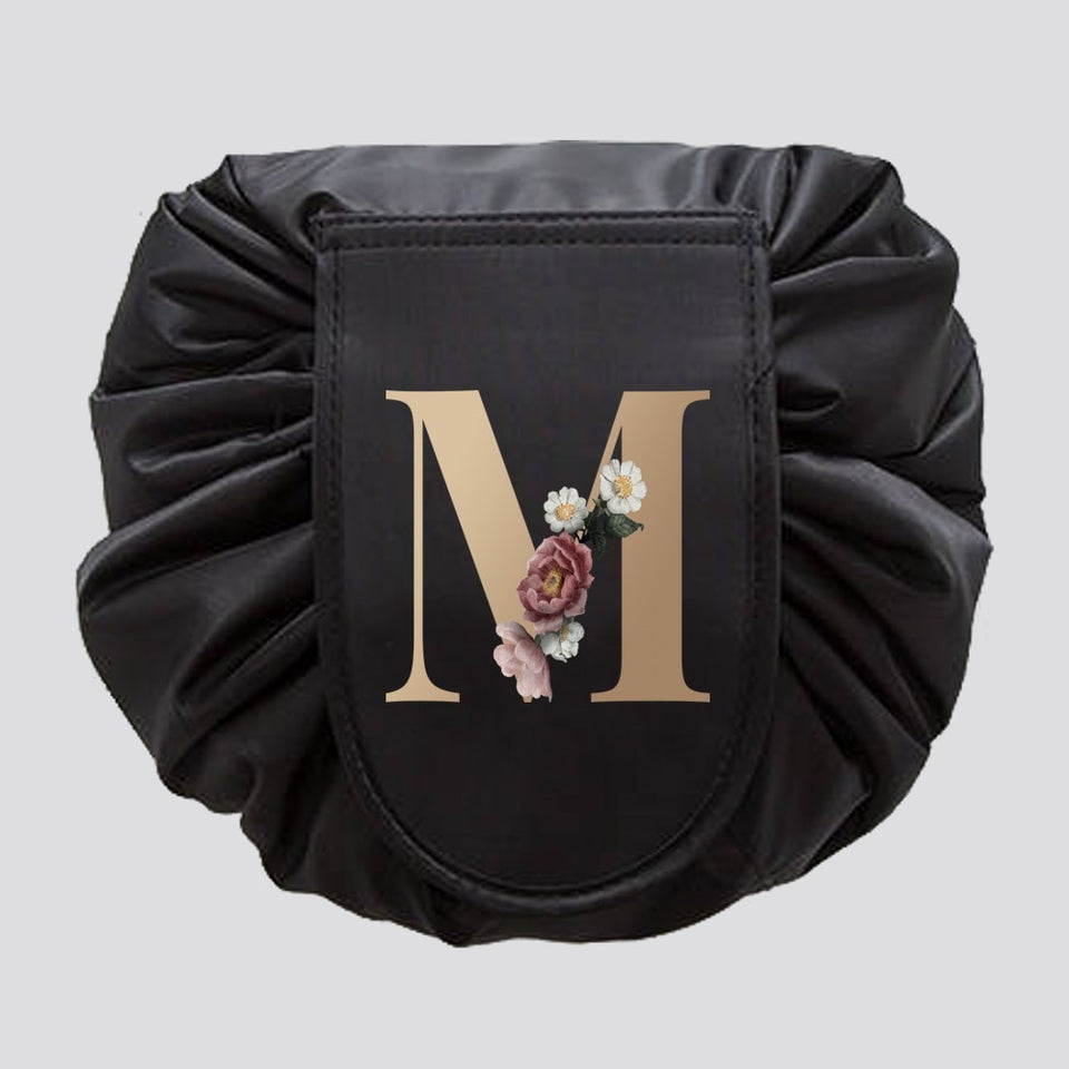 Cosmetic Pouch With Letters