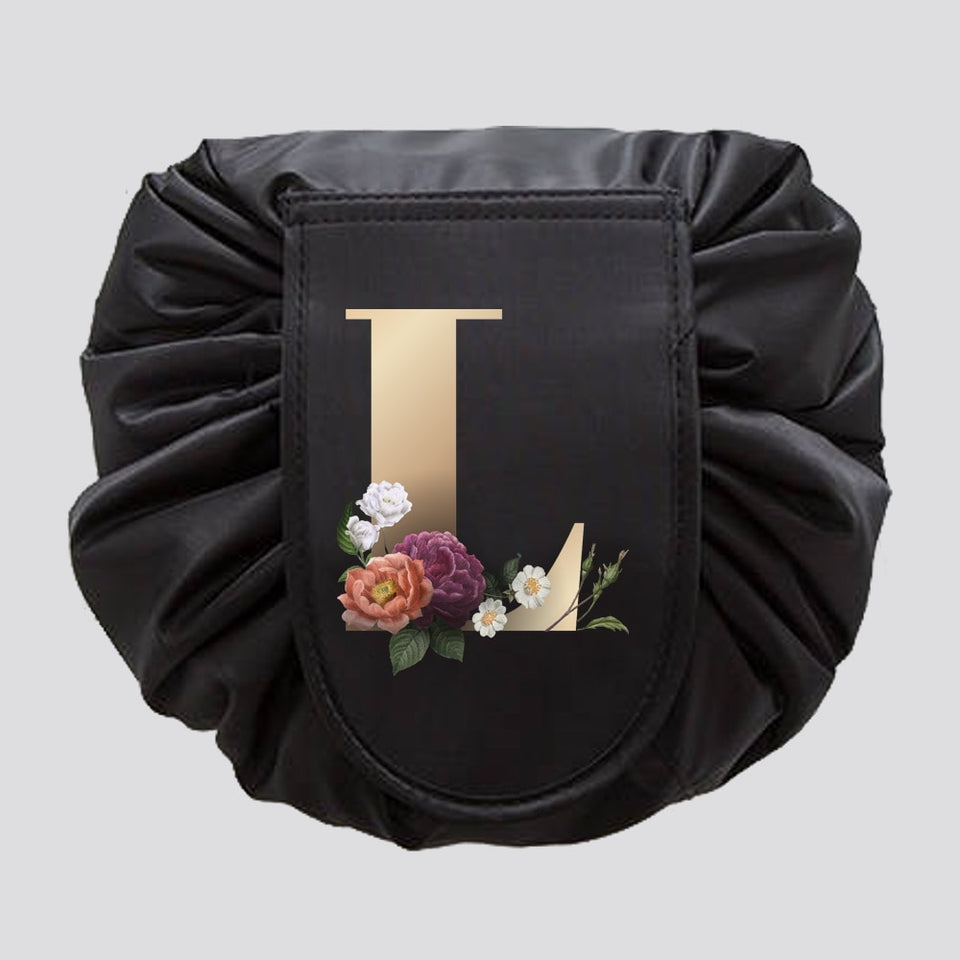 Cosmetic Pouch With Letters