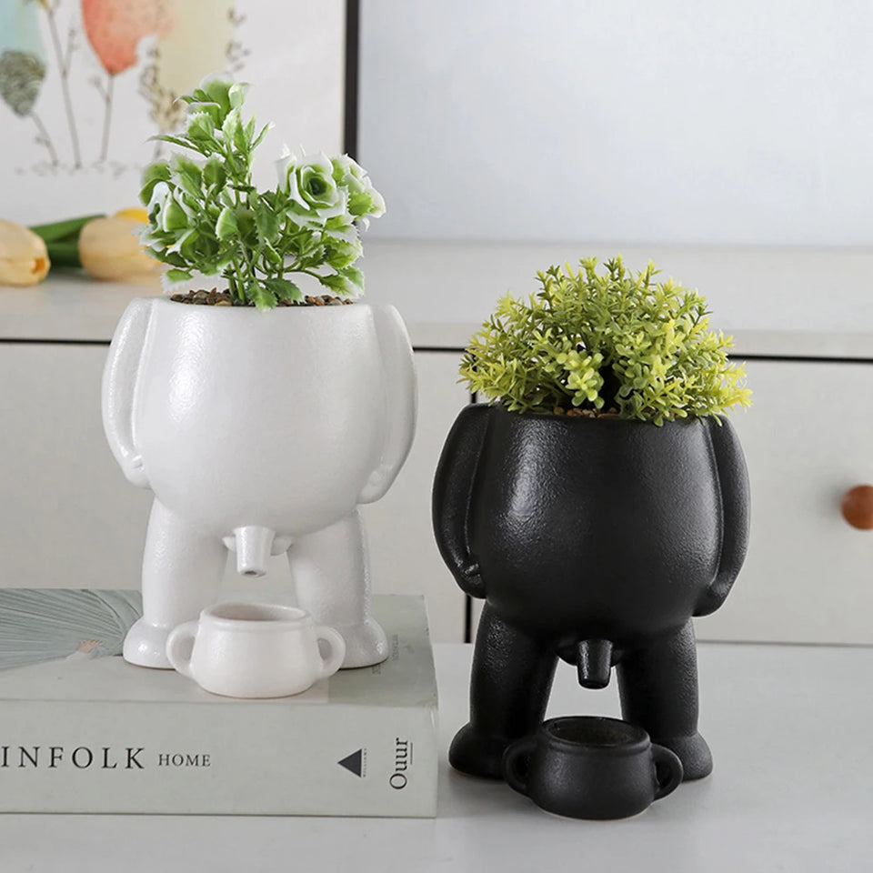 Peeing Flowerpot