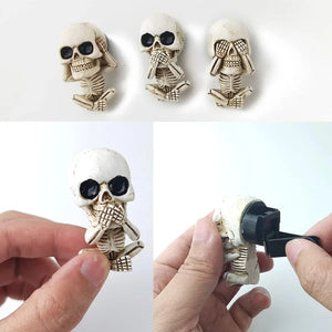 Bone Skull Car Aromatherapy Diffuser (3PCS)