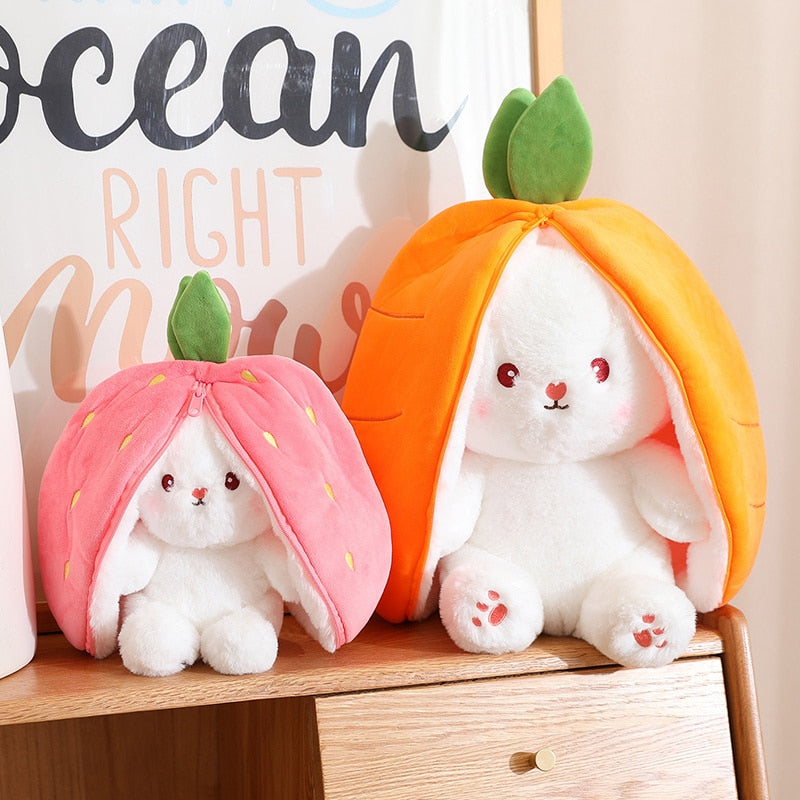 CARROT RABBIT PLUSHIE