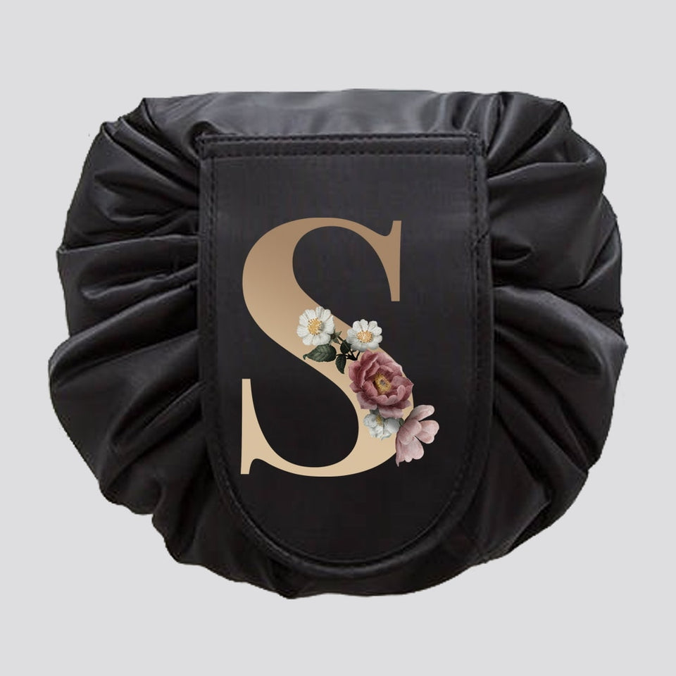 Cosmetic Pouch With Letters