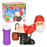 Electric Santa Claus Bubbles Machine
