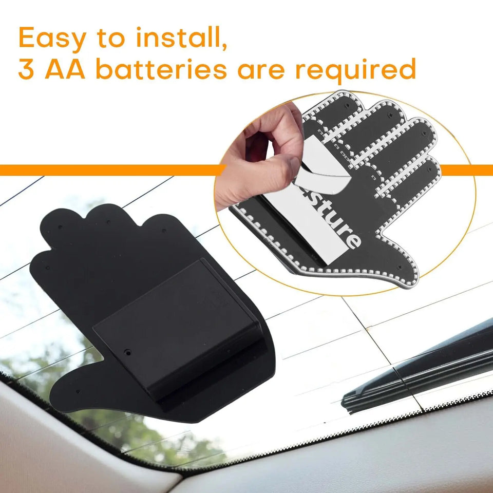 The GhayaOasis Gesture™ - Led Hand Sign