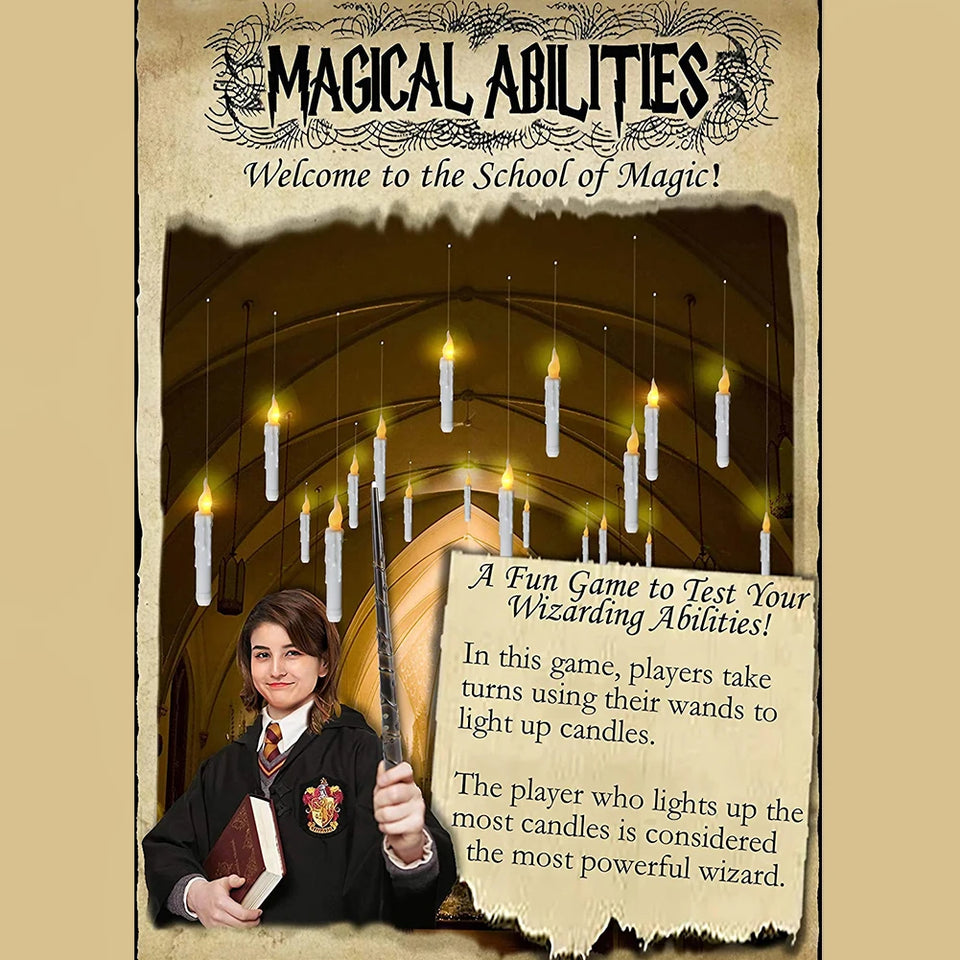 Floating Candles with Wand Remote 12 candles