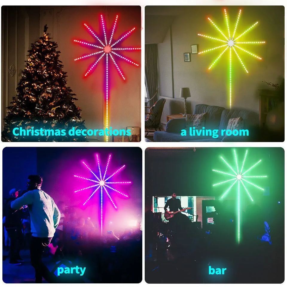 Reacting LED Lights