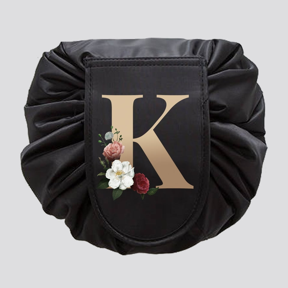 Cosmetic Pouch With Letters