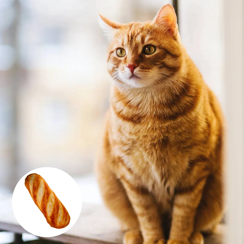 Baguette Shaped Chewing Toy
