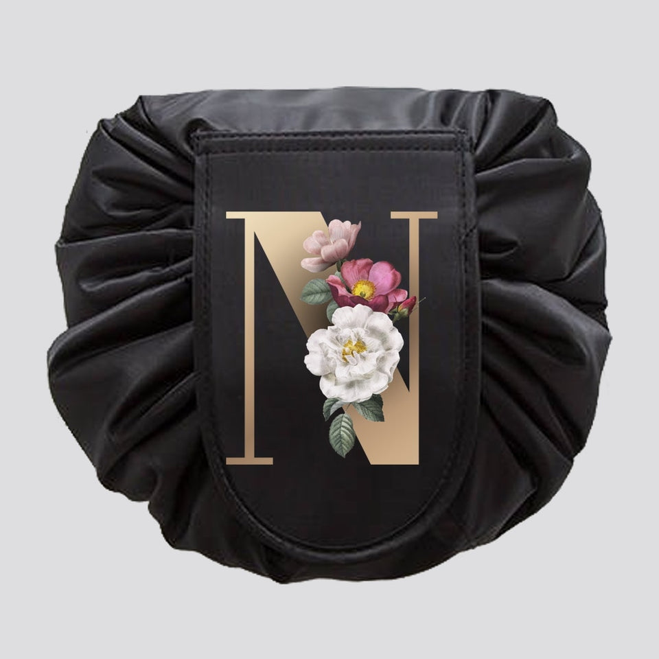 Cosmetic Pouch With Letters
