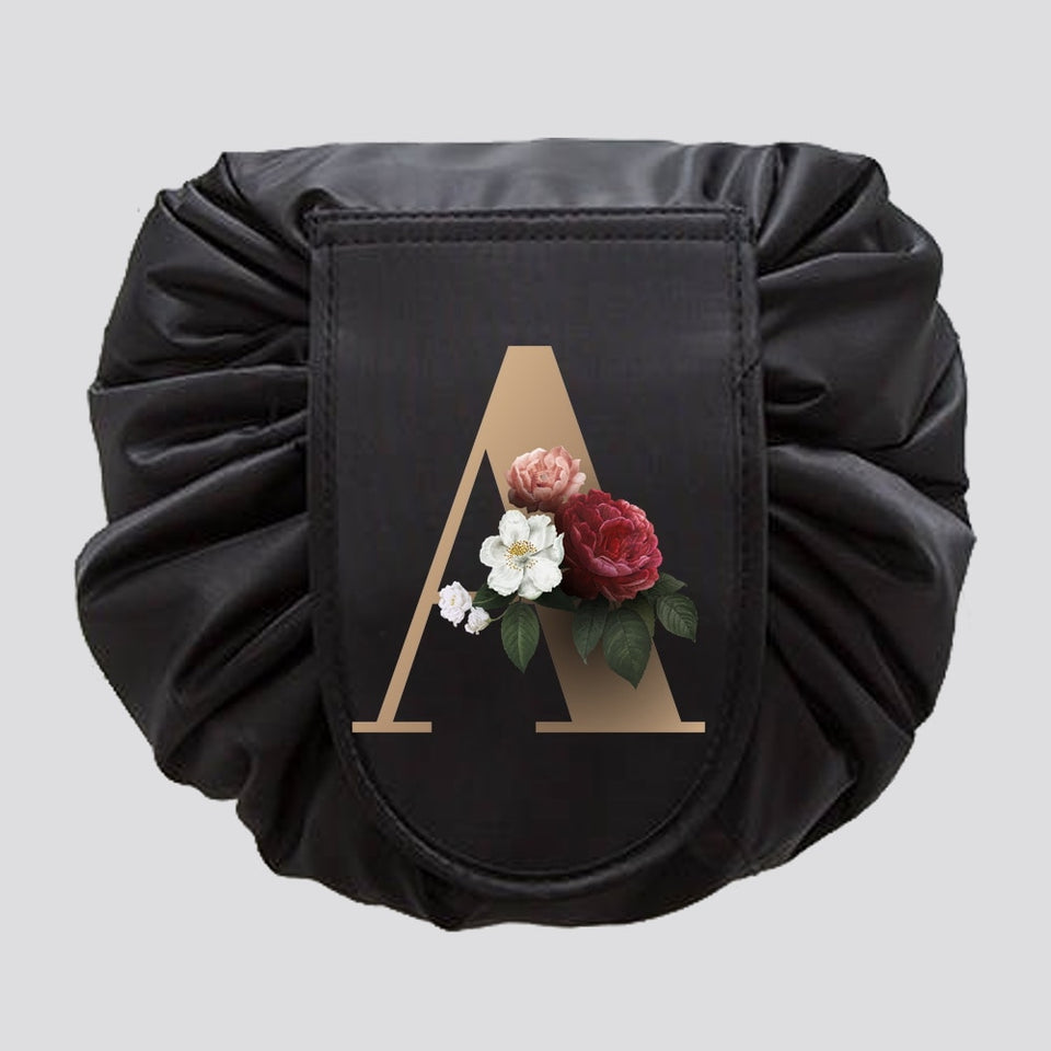 Cosmetic Pouch With Letters