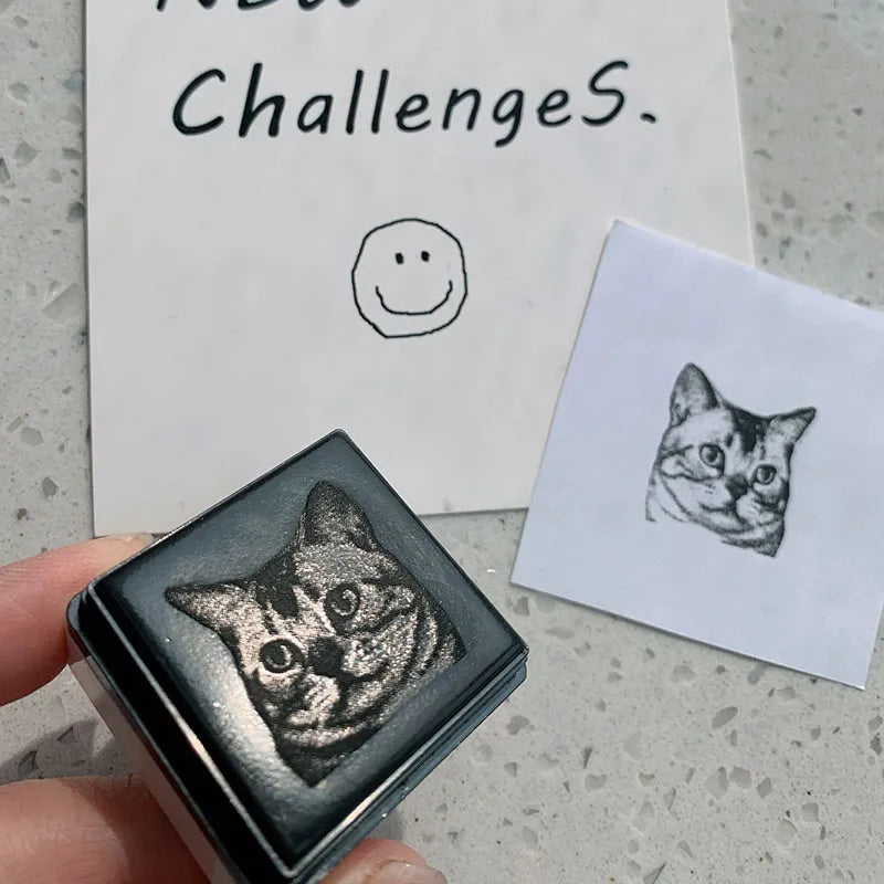 Cuztomized Pet Portrait Stamp