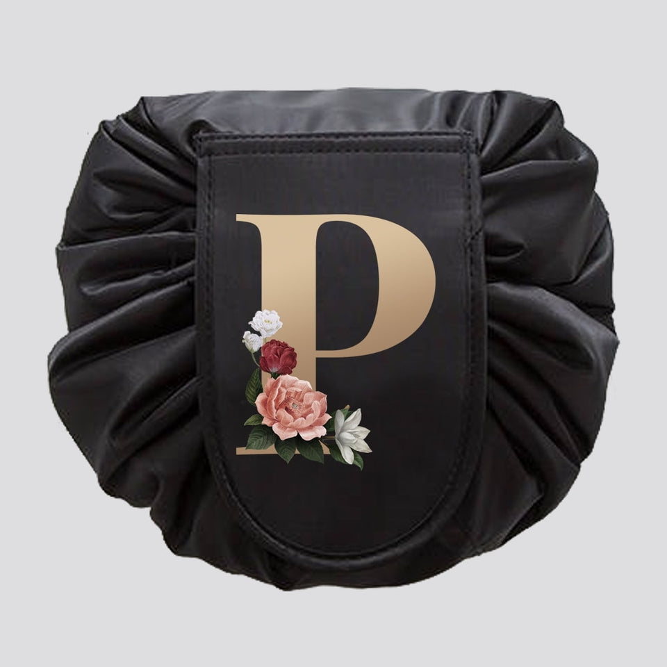 Cosmetic Pouch With Letters