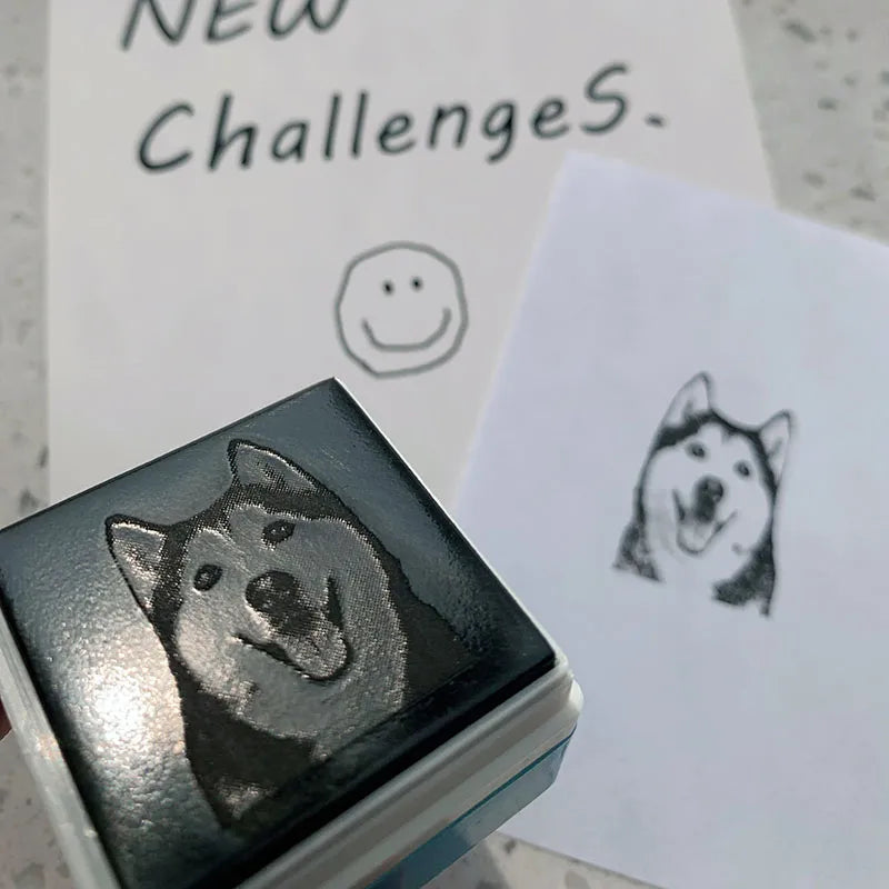 Cuztomized Pet Portrait Stamp
