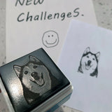 Cuztomized Pet Portrait Stamp