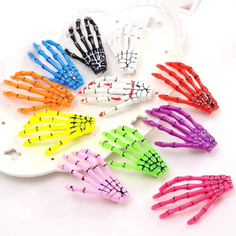 Skeleton Hair Claws Clips (2 PCS)