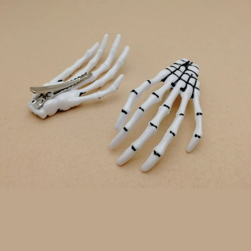 Skeleton Hair Claws Clips (2 PCS)