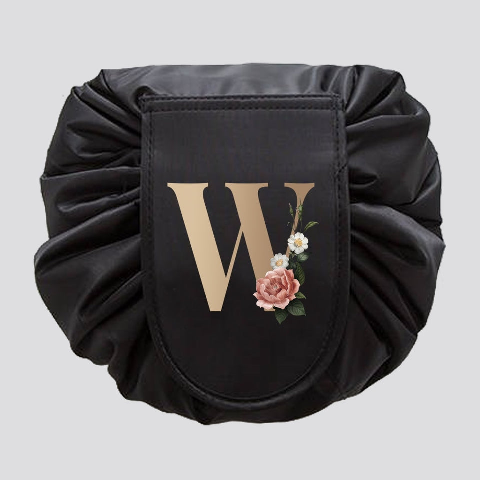 Cosmetic Pouch With Letters