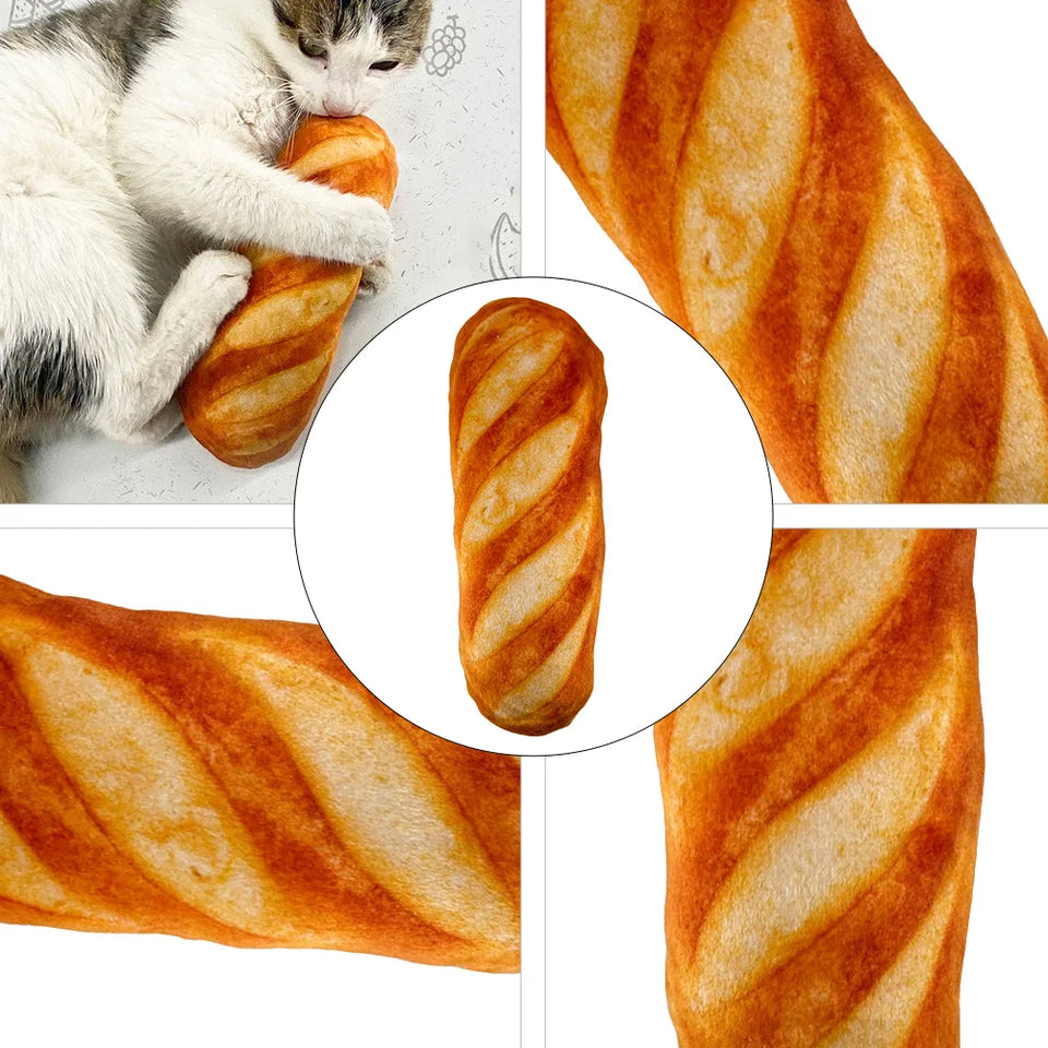 Baguette Shaped Chewing Toy