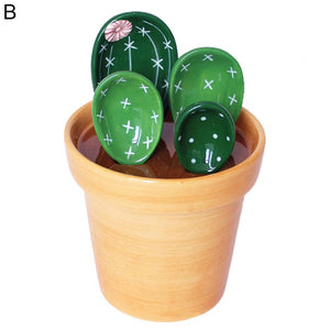 CERAMIC CACTUS MEASURING SPOONS
