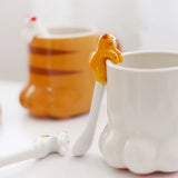 Kawaii Ceramic Cat Paw Spoon