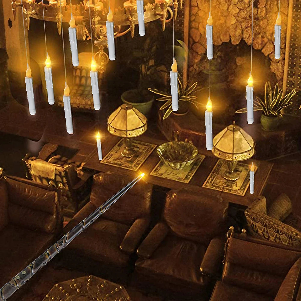 Floating Candles with Wand Remote 12 candles