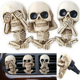 Bone Skull Car Aromatherapy Diffuser (3PCS)