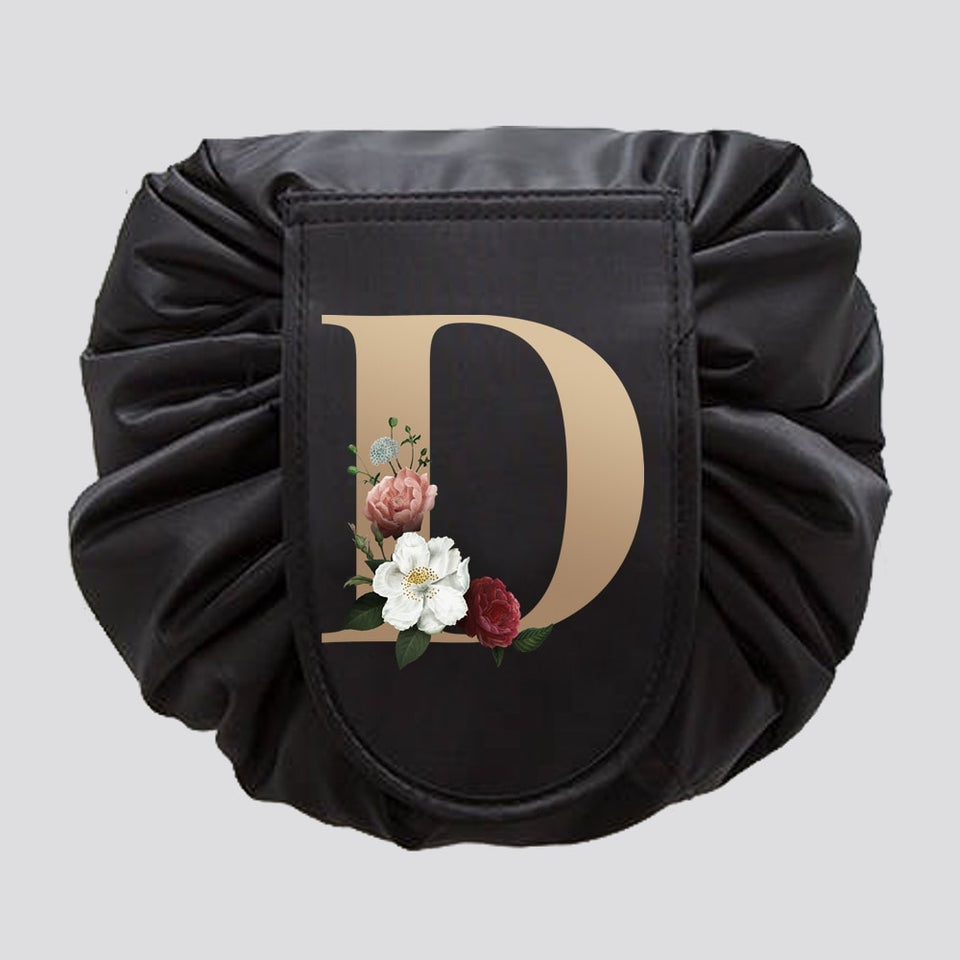 Cosmetic Pouch With Letters
