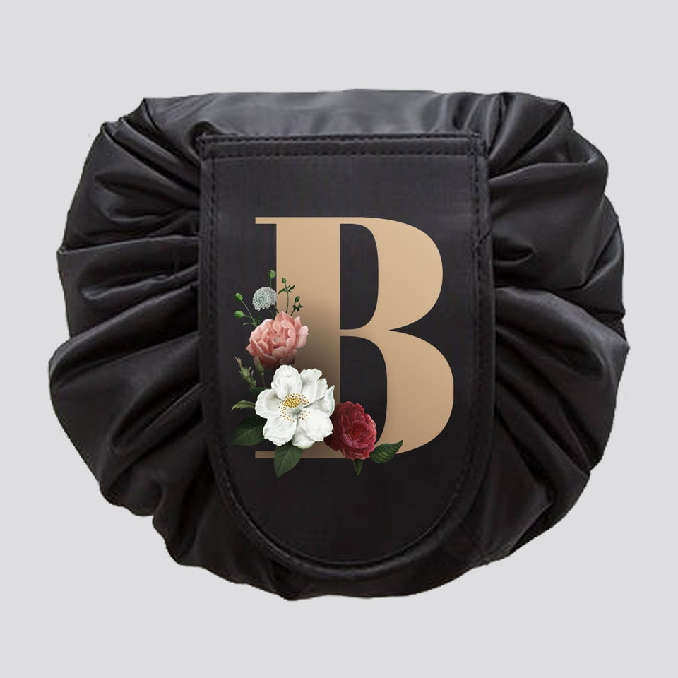 Cosmetic Pouch With Letters