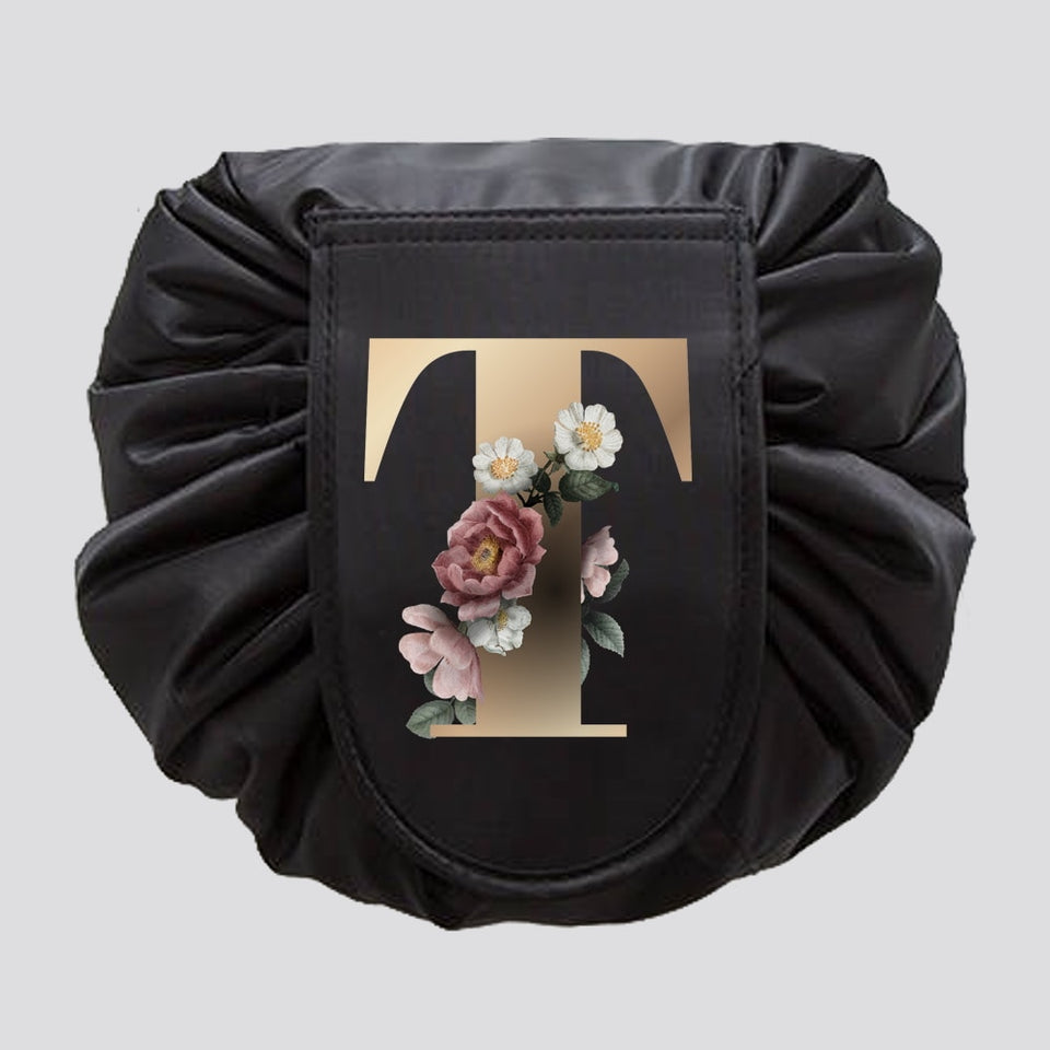 Cosmetic Pouch With Letters