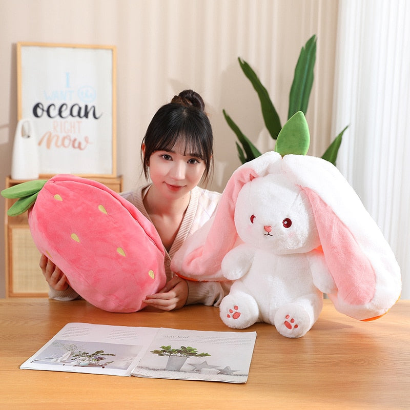 CARROT RABBIT PLUSHIE