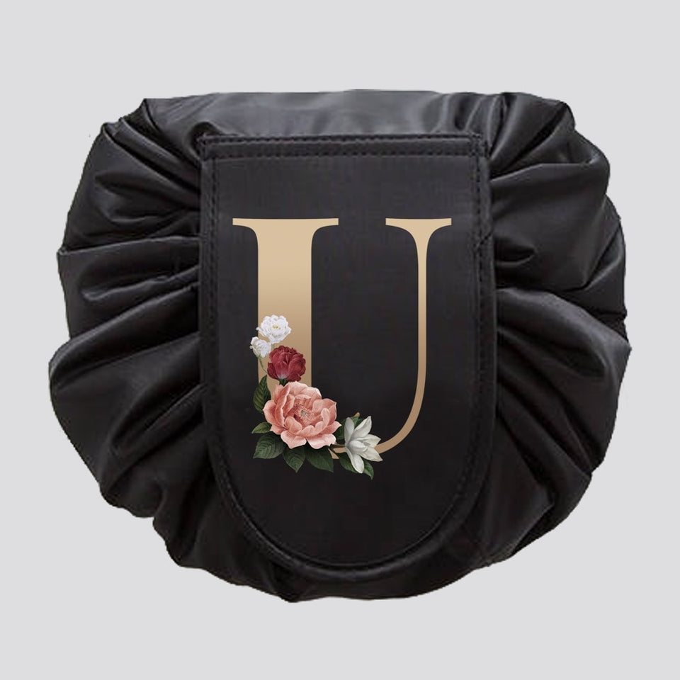 Cosmetic Pouch With Letters