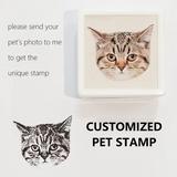 Cuztomized Pet Portrait Stamp