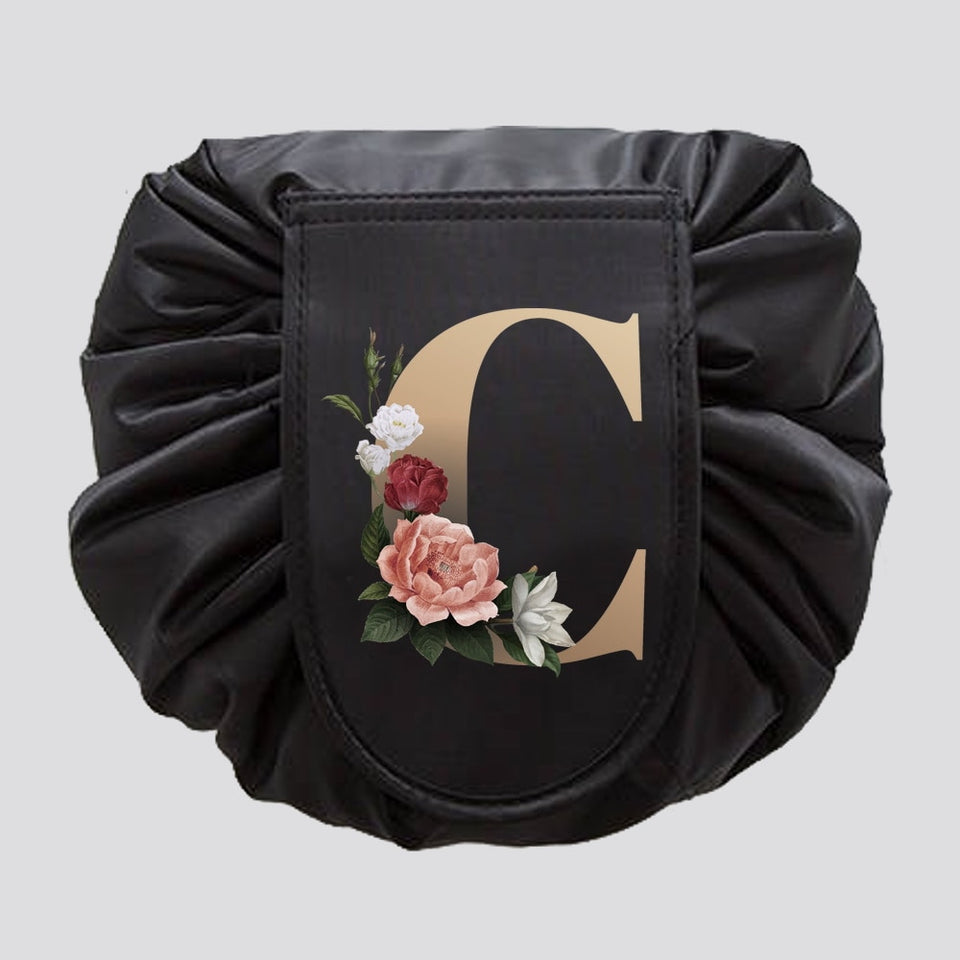 Cosmetic Pouch With Letters