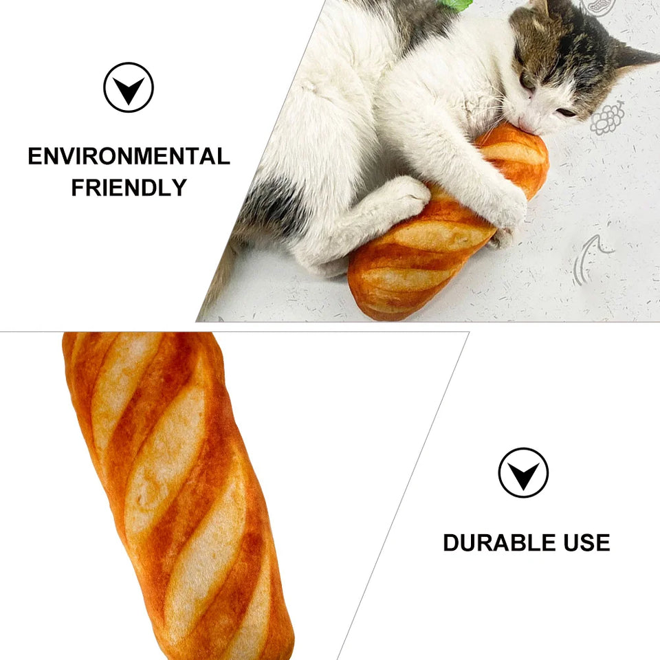 Baguette Shaped Chewing Toy