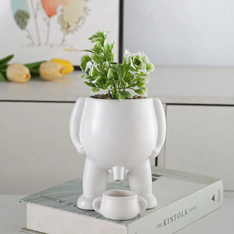 Peeing Flowerpot