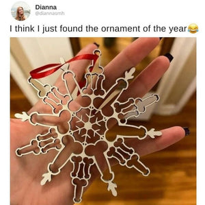 Funny Snowflake Ornament (Buy 2 Get 1 FREE)