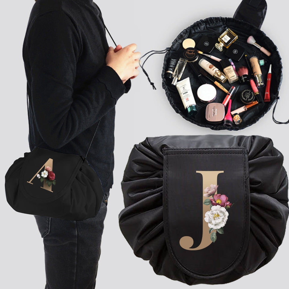 Cosmetic Pouch With Letters