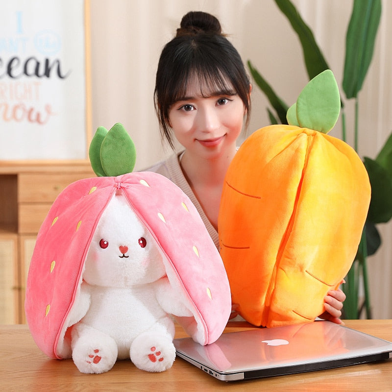 CARROT RABBIT PLUSHIE